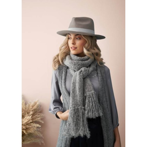 Rowan Mode at Rowan - Soft Bouclé and Merino Aria Collection dt/eng