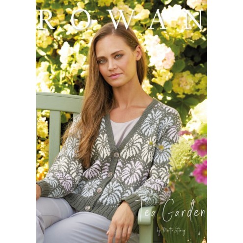 Rowan Broschüre Tea Garden (Summerlite DK & 4fädig)