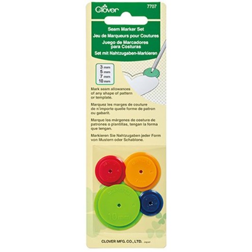 Clover Pr?zisions-Nahtzugaben-Markierer Set