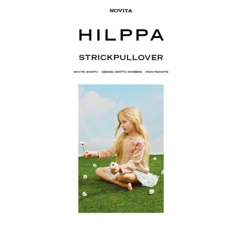 Einzelanleitung Hilppa Strickpullover - deutsch 1 St.