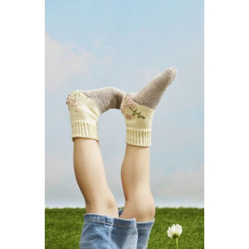 Einzelanleitung Vilkkaat Socken - deutsch 1 St.