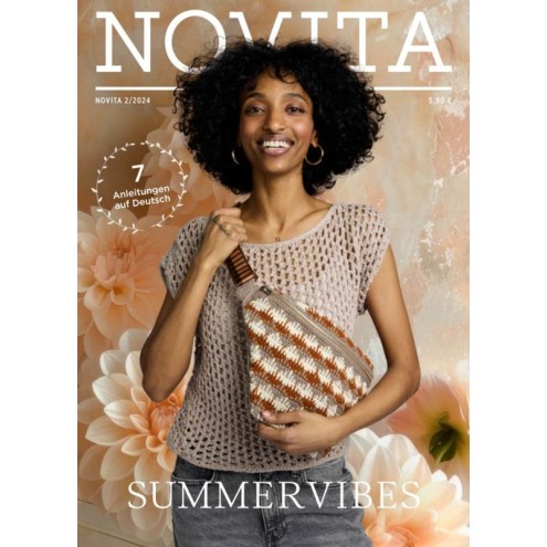 Novita Anleitungsheft Summervibes - A5 Deutsch