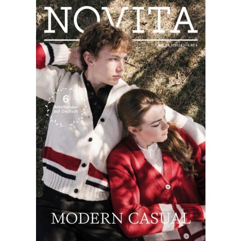Novita Anleitungsheft Modern Casual A5 - Deutsch