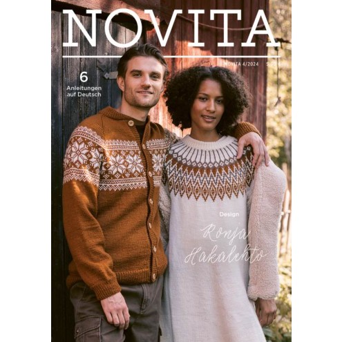 Novita Anleitungsheft Cozy Layers A5 - Deutsch