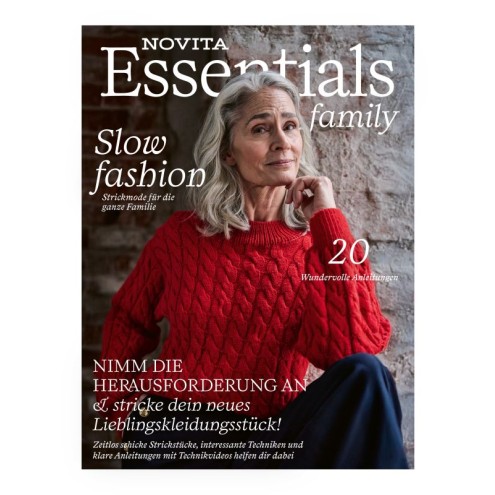 Novita Anleitungsheft Essentials Family - Deutsch