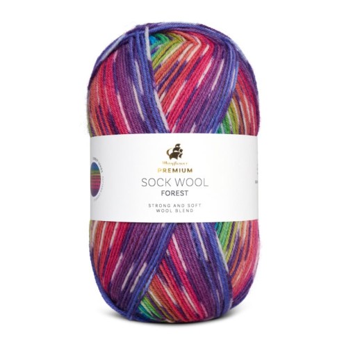 Premium Sock Wool Forest