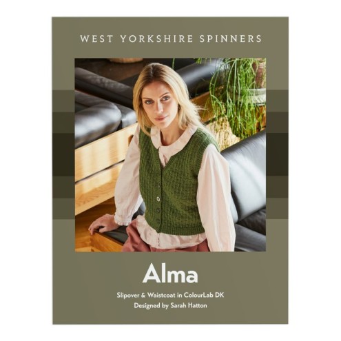 Einzelanleitung ColourLab DK - Alma Slipover Waistcoat - Englisch