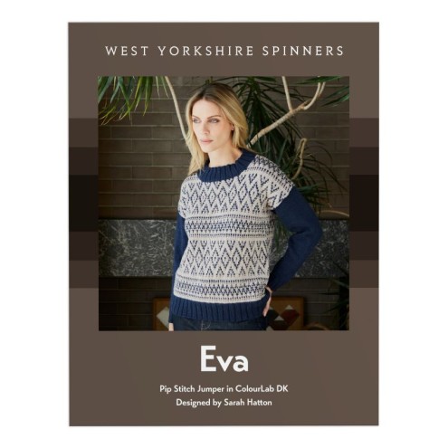 Einzelanleitung ColourLab DK - Eva Pip Stitch Jumper - Englisch