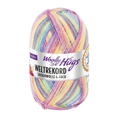 Woolly Hugs Weltrekord Sockenwolle 4 fädig
