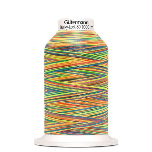 Gütermann Bulky-Lock Stärke 80 Multicolour 1000 m