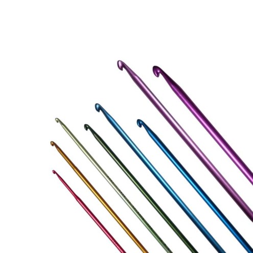 addiDuett Häkel- und Stricknadel 15 cm farbcodiert