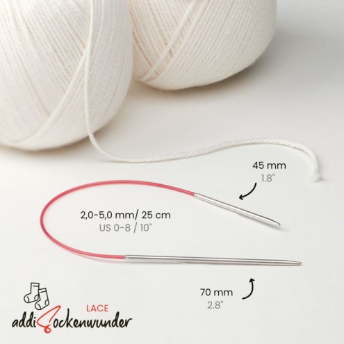Rundstricknadel Sockenwunder LACE