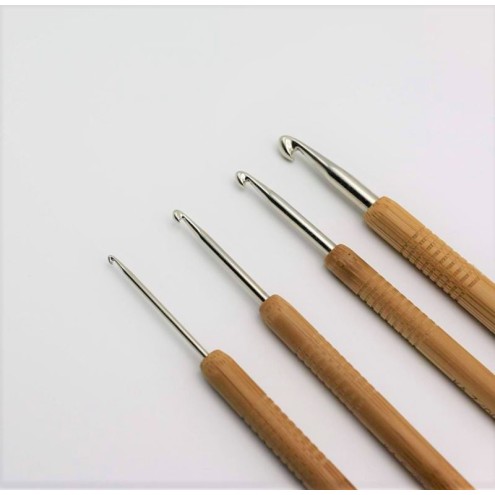 Koshitsu Häkelnadel mit Aluminiumspitze