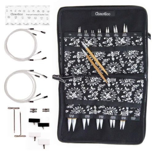 ChiaoGoo SPIN Bamboo Auswechselbare Nadelspitzen Set