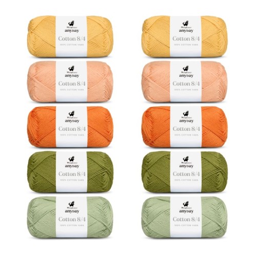 Anyday Cotton 8/4 Colorbag