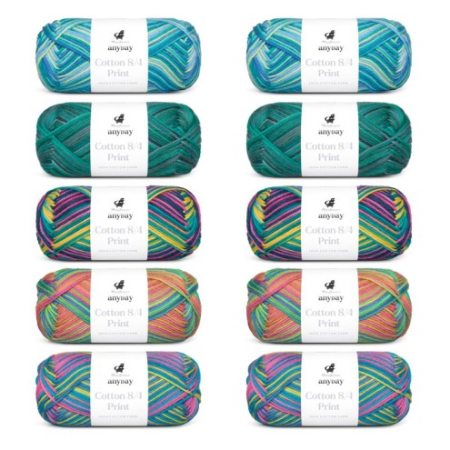 Anyday Cotton 8/4 Print Colorbag