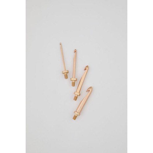 auswechselbare Häkelnadel Oasis Rose Gold