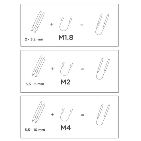 Shirotake auswechselbare Rundstricknadelspitzen
